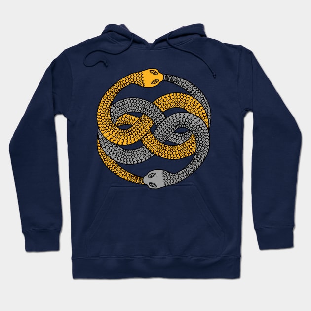 The Auryn Medallion Hoodie by Meta Cortex